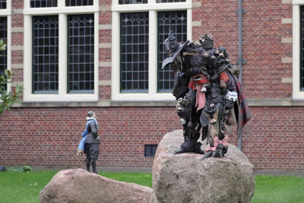 documentation artwork by Anne de Vries at Frans Hals Museum